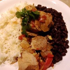 A picture of Slow cooked Cuban pork shoulder/ pressure cooker recipe too.