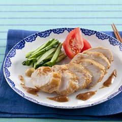 A picture of Vinegared Miso Chicken Breast with Honey.