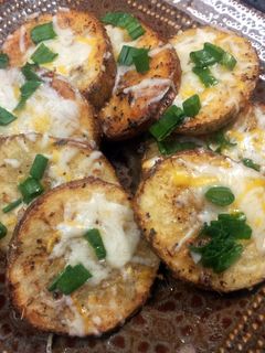 A picture of Yummy potato rounds.