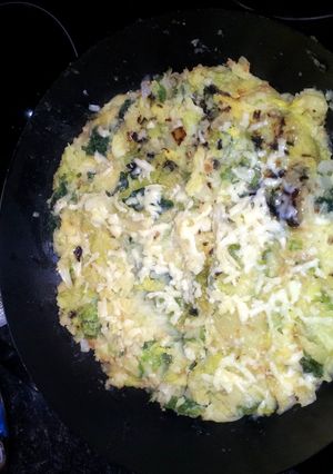 A picture of Megans Wild Garlic Bubble & Squeak.