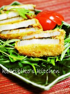 A picture of Deep-Fried Sandwiched Sweet Onion and Sweet Miso.