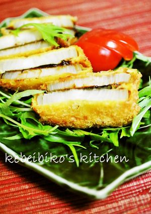 A picture of Deep-Fried Sandwiched Sweet Onion and Sweet Miso.