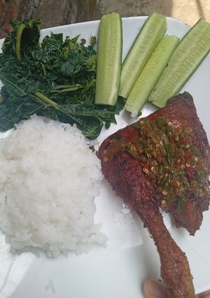 Foto resep Bebek goreng sambel korek