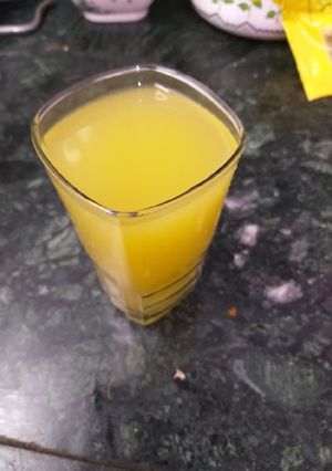 A picture of Raw mango juice.