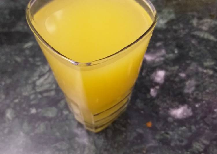 Steps to Prepare Homemade Raw mango juice