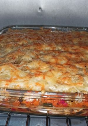 Una foto de Lasaña vegetal (sin bechamel)