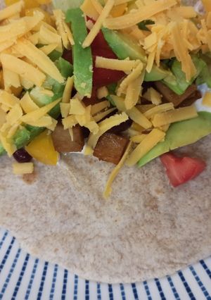 Burrito recept fotója