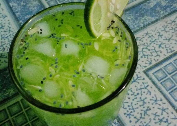 Resep Es timun sirup marjan oleh Alsa Kitchen - Cookpad