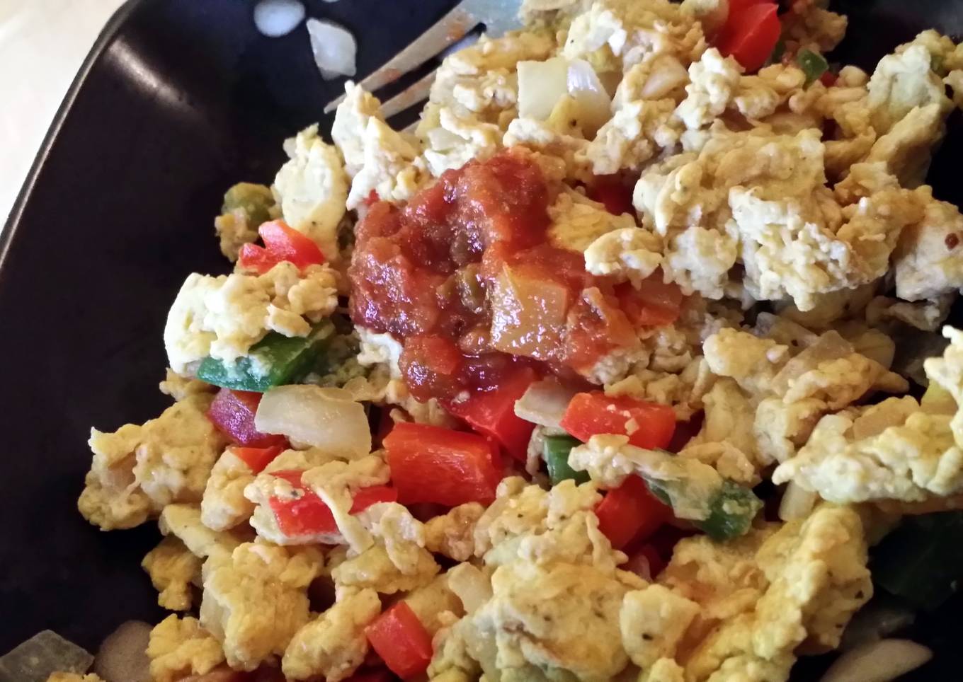 salsa eggs