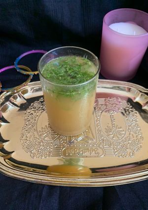 सत्तू का नमकीन शर्बत (sattu ka namkeen sharbat recipe in Hindi) रेसिपी मुख्य फोटो