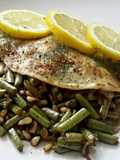 Sig's Beans with Onions and Pine Nuts