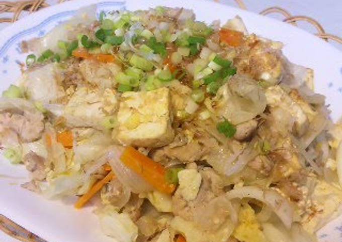 Easiest Way to Prepare Speedy Okinawan Stir Fry: Tofu Chanpuruu