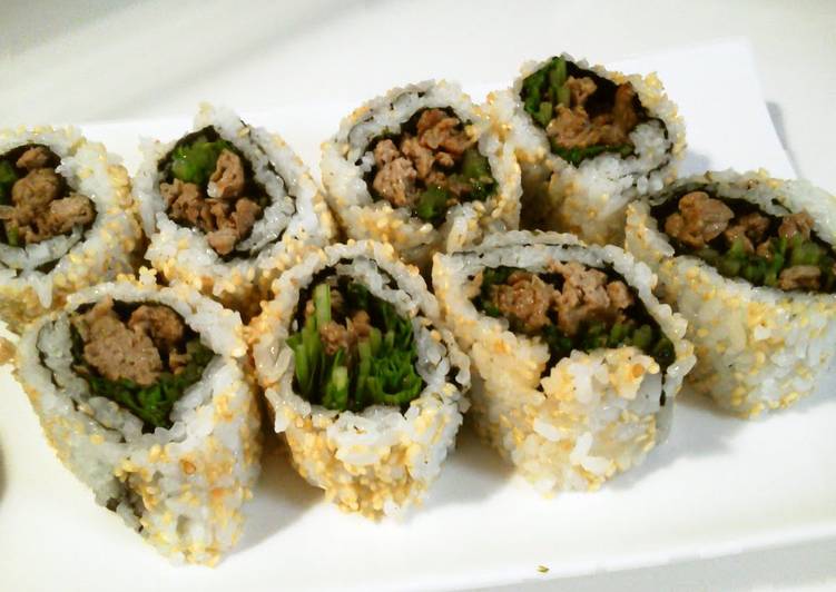 Recipe of Speedy Yakiniku California Rolls