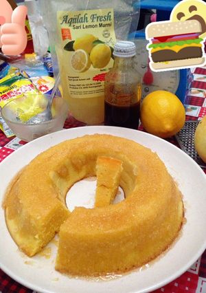 Foto resep Honey Lemon Cake 🍯🐝🍋
