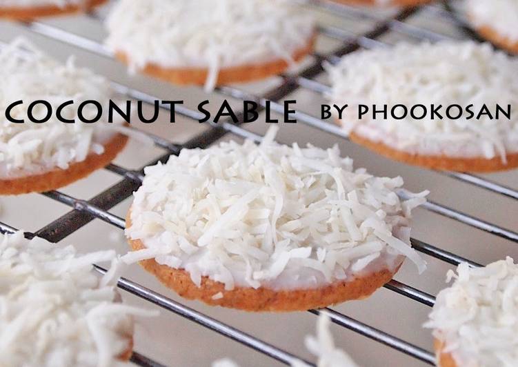 Recipe of Any-night-of-the-week White Coconut Shortbread