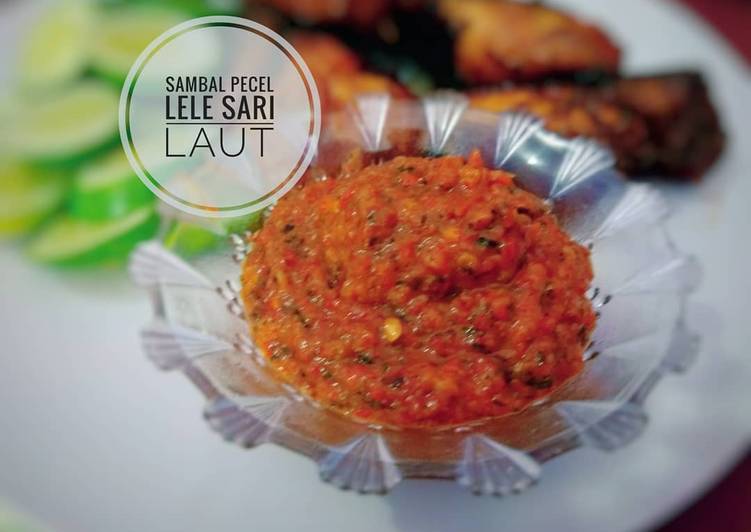 Sambal pecel lele sari laut