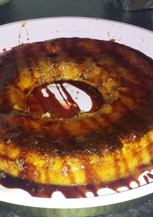 A picture of Condensed Milk Flan.