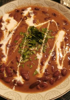 Une photo de Soupe aux haricots rouge !