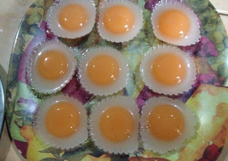 Puding telor ceplok