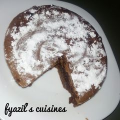 A picture of My chocolate cake.