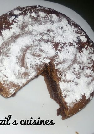 A picture of My chocolate cake.