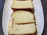 A picture of ham egg sandwich