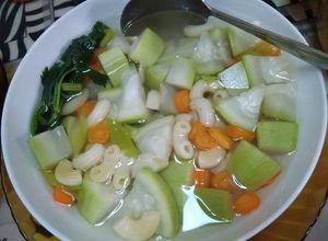 Foto resep Sop labu kukuk