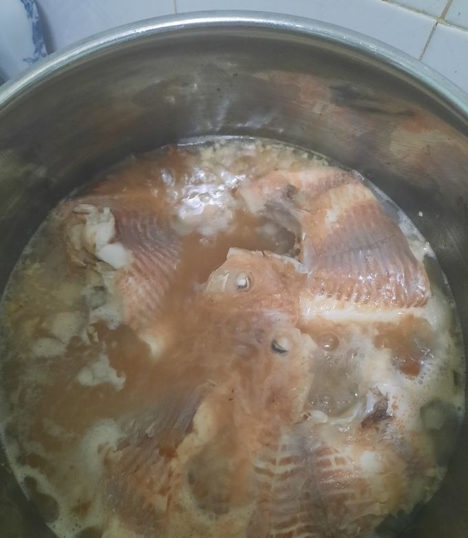 Hình của món Cá Diêu Hồng kho me.