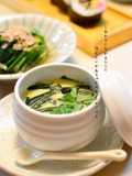 Fiber-Packed Wakame Chawan-Mushi (Steamed Egg Custard)