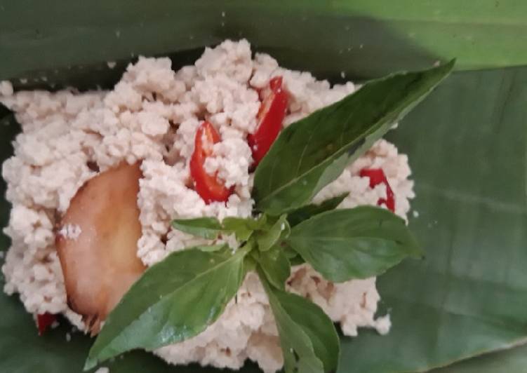 Botok tahu ayam resep ibuku