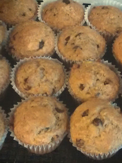 A picture of Best Banana chocolate chip muffins.