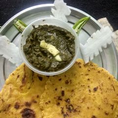 A picture of Winter Special Makki ki Roti Sarso ka Saag.