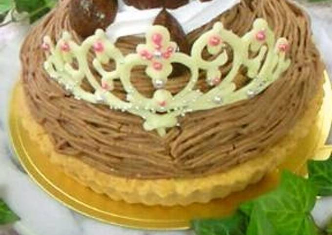 Recipe of Perfect Chocolate Tiaras for Cakes