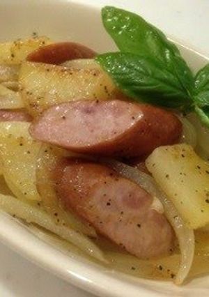 A picture of Microwave Time-Saving German Potato.
