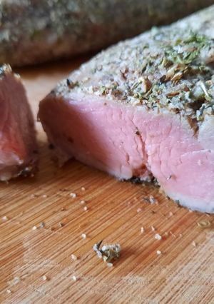 Una foto de Carne al horno a las hierbas