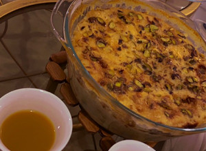 صورة لوصفة حلى أم علي بالبف باستري 🥧