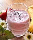 💚 Smoothie Chuối Dâu Sữa Chua