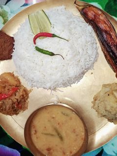 নিরামিষ থালি (niramish thali recipe in Bengali) রেসিপির প্রধান ছবি