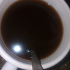 A picture of My black tea.