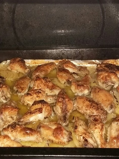 Una foto de Alitas de pollo al horno