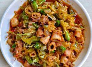 Foto resep Sambal Cumi Asin dan Kembang Turi