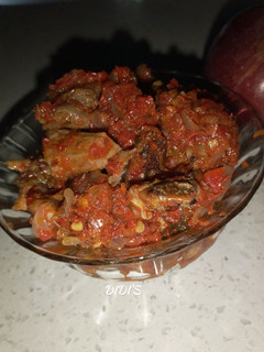 A picture of Peppered Sauce with a Twist!.