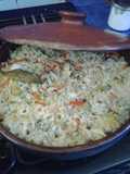 Arroz con chipichipi y quiguas