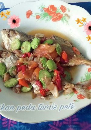 Foto resep Ikan peda Tumis pete