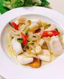 Mực chiên nước mắm