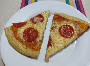 Una foto de Pizza de pepperoni 🍕