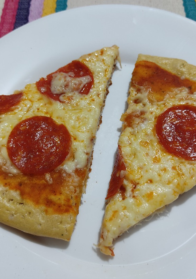 Una foto de Pizza de pepperoni 🍕