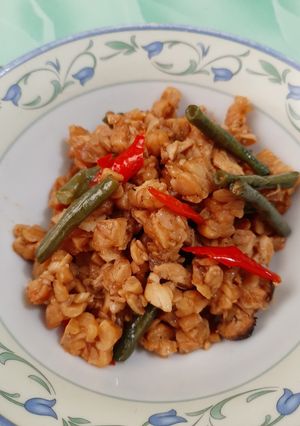 Foto resep 5. Tumis Tempe Kacang Panjang