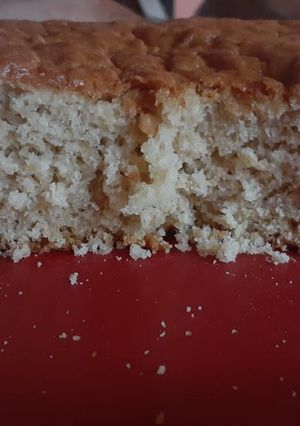 Una foto de Torta de avena y fruta (🍎o🍌)