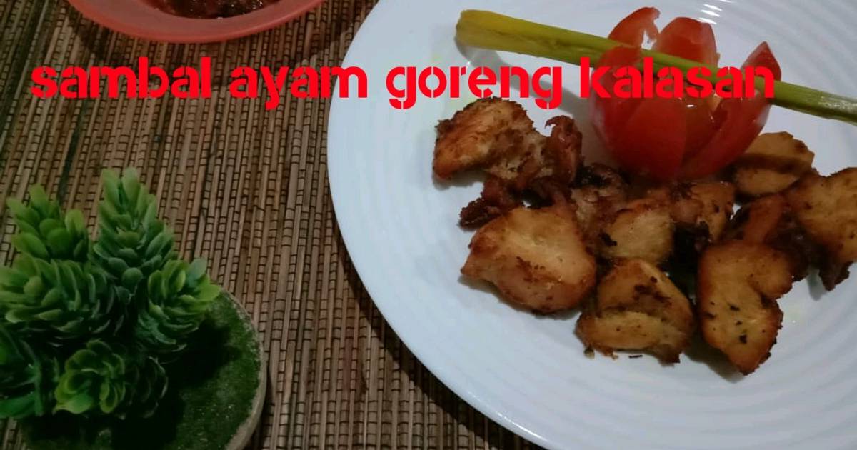 40 Resep Sambal Kalasan Enak Dan Sederhana Ala Rumahan Cookpad